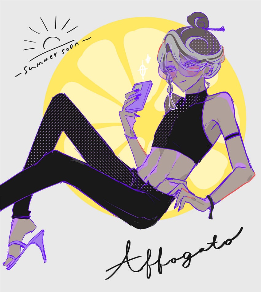 affogato cookie (cookie run and 1 more) drawn by mamimumemo