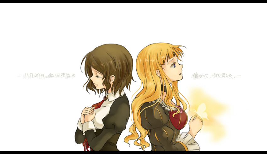 beatrice and shannon (umineko no naku koro ni) drawn by bekkourico