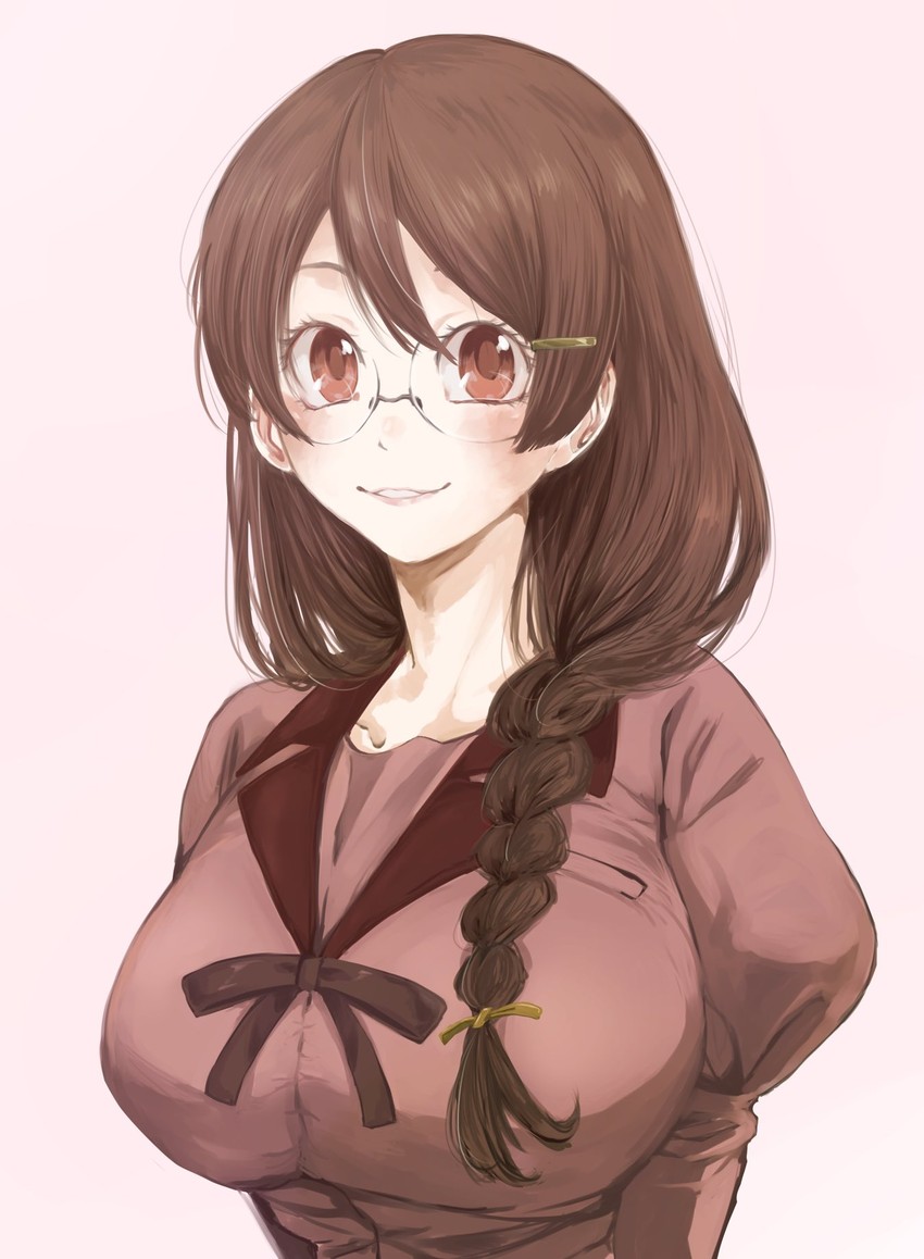 hanekawa tsubasa (monogatari and 1 more) drawn by hatahata_(okkrslk)