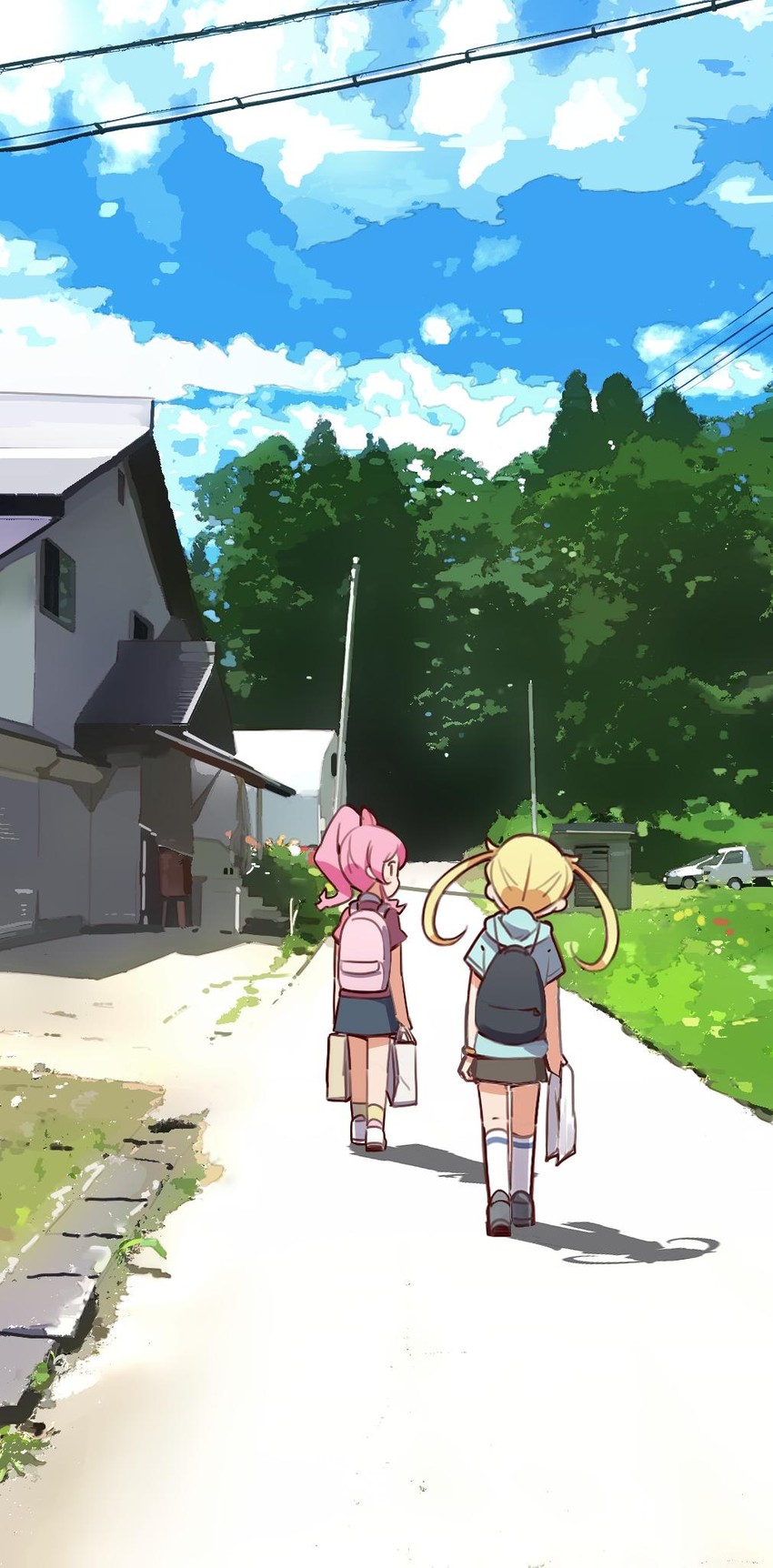 momoyama mirai and moegi emo (pretty series and 1 more) drawn by haiteku