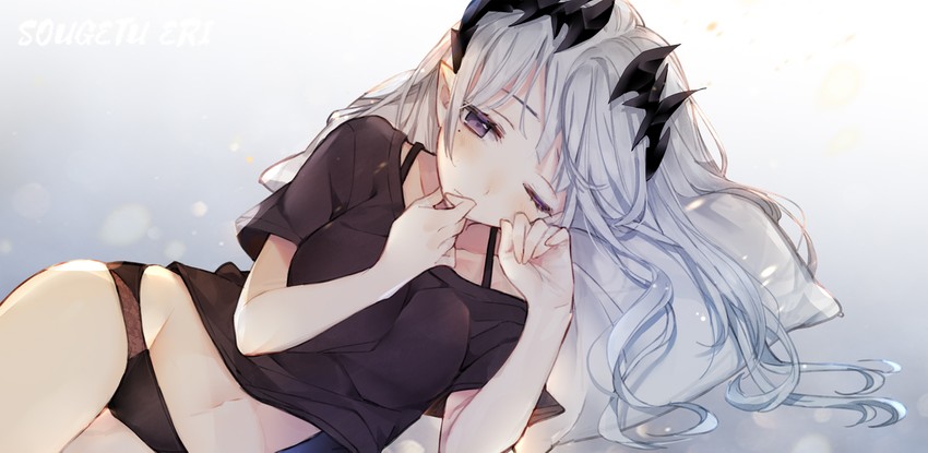 sougetsu eli (nanashi inc. and 1 more) drawn by kawaii_rowa