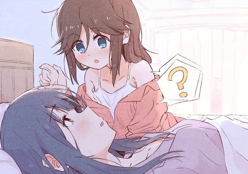 yoroizuka mizore and kasaki nozomi (hibike! euphonium and 1 more) drawn by sawara65