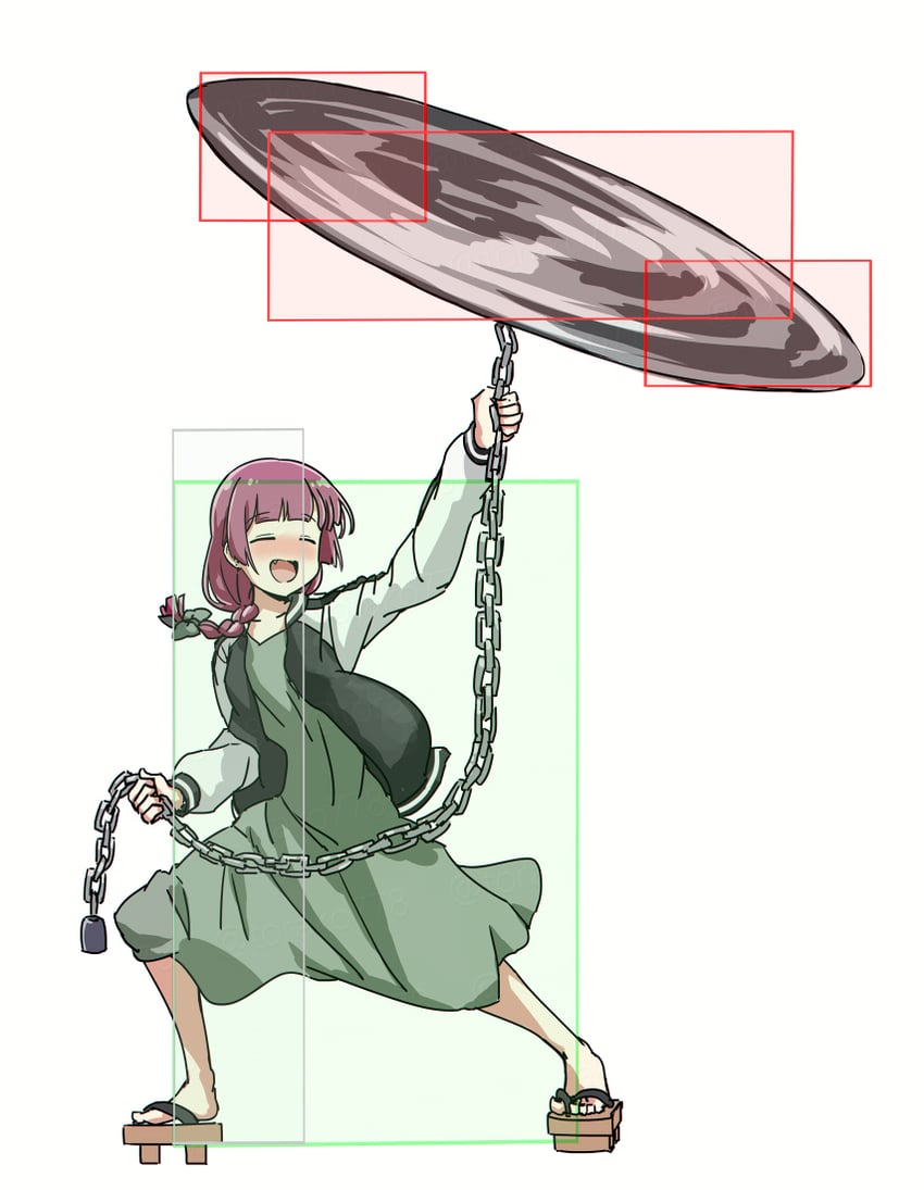ibuki suika and hiroi kikuri (touhou and 2 more) drawn by torako_(toramaru)