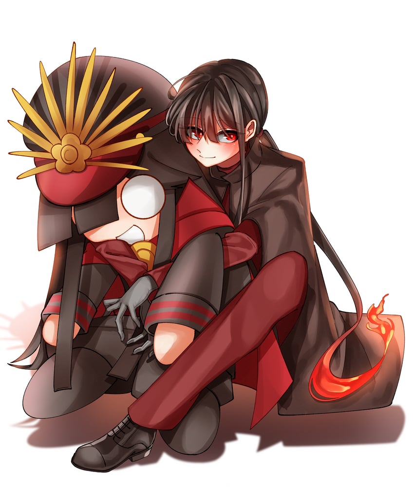 oda nobunaga, oda nobukatsu, and mini nobu (fate and 1 more) drawn by boureisakura