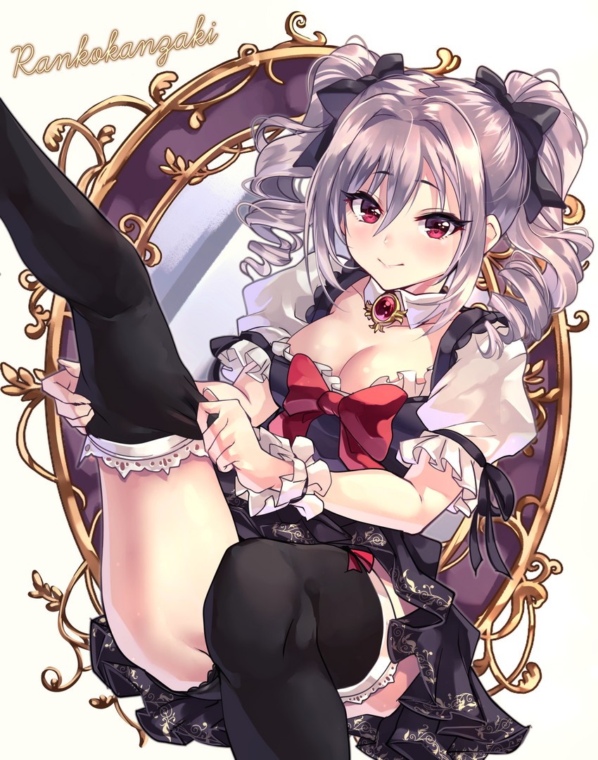 kanzaki ranko (idolmaster and 1 more) drawn by shashaki