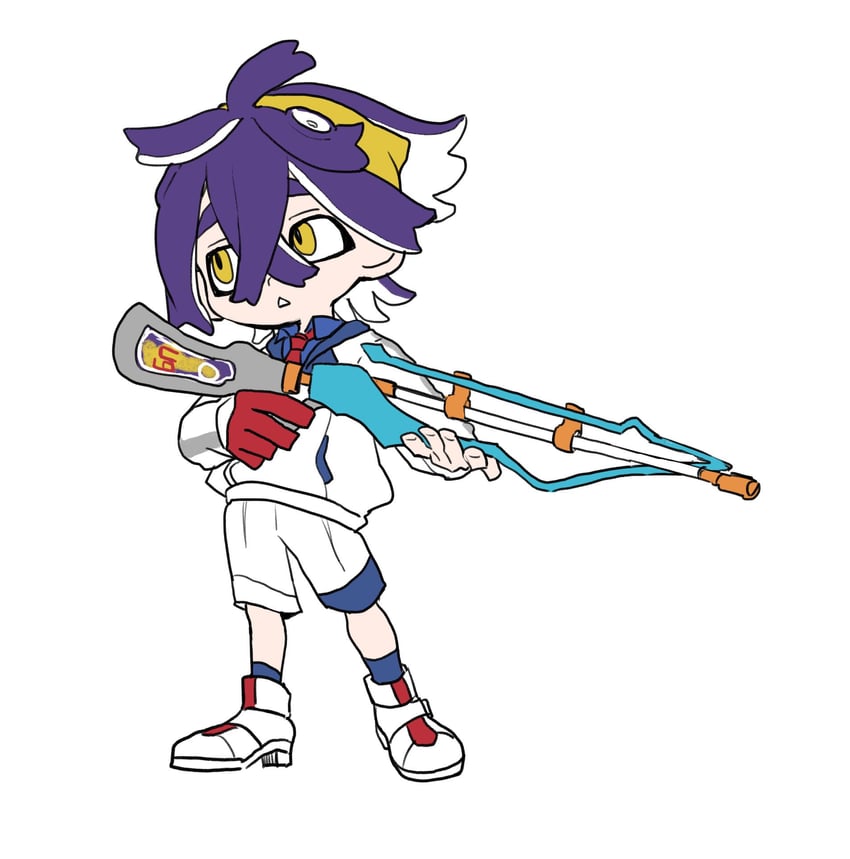 octoling player character, kieran, and octoling boy (pokemon and 2 more) drawn by naruse_makoto