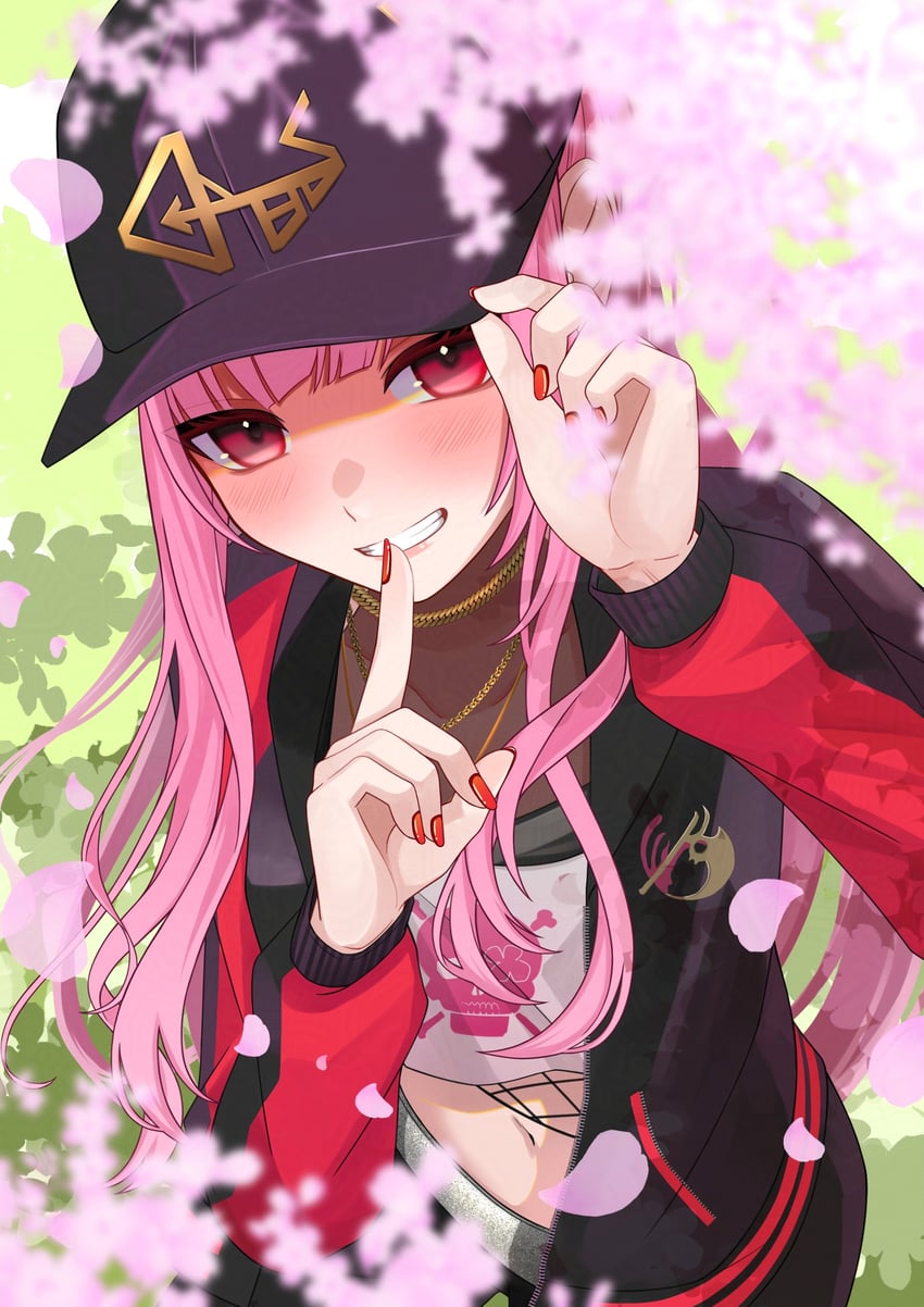mori calliope (hololive and 1 more) drawn by hrk_itoshi