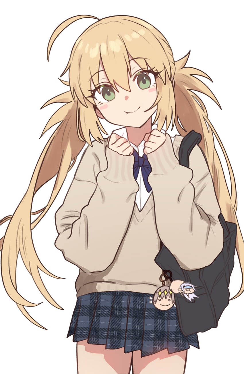 artoria pendragon, artoria caster, oberon, and melusine (fate and 1 more) drawn by ebora