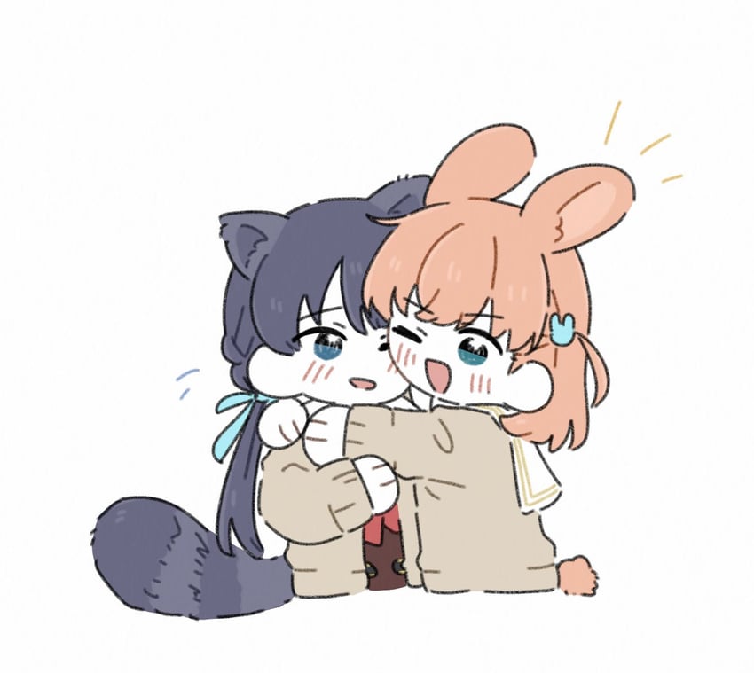 hinoshita kaho and murano sayaka (love live! and 1 more) drawn by zueka27