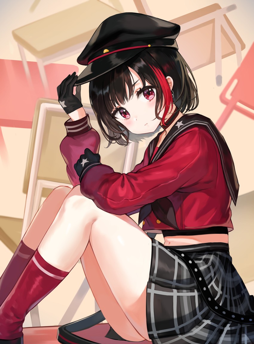 mitake ran (bang dream! and 1 more) drawn by tokkyu