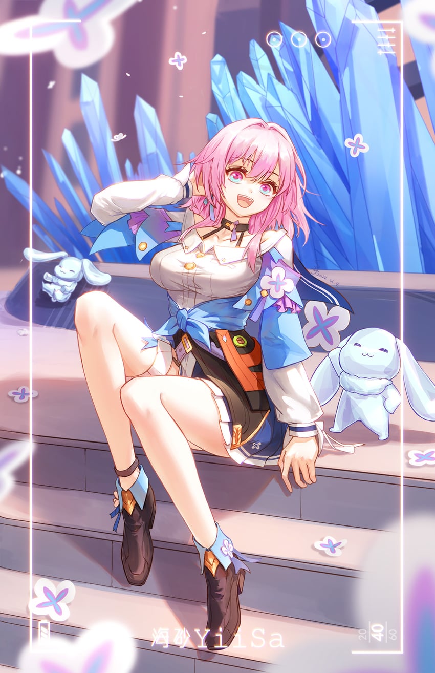 march 7th (honkai and 1 more) drawn by sea_sand