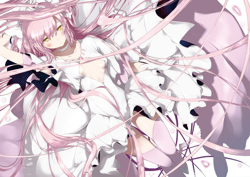 kaname madoka and ultimate madoka (mahou shoujo madoka magica) drawn by tandemu