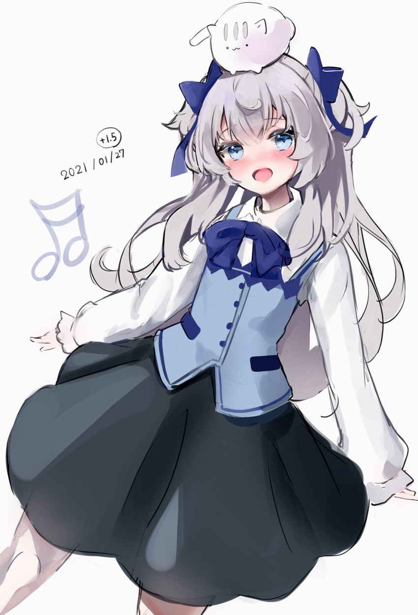kafuu chino and shanoa (indie virtual youtuber and 1 more) drawn by retorillo
