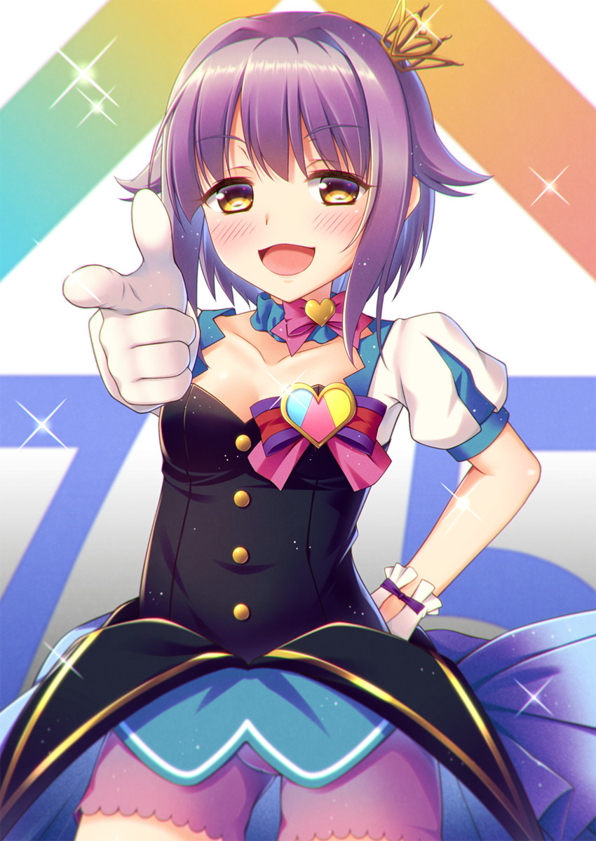 koshimizu sachiko (idolmaster and 1 more) drawn by umihotaru_harumare
