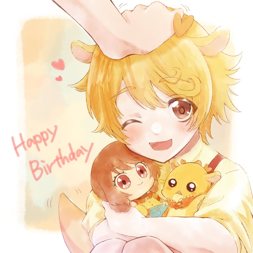 hanamichi ran and mem-mem (precure and 1 more) drawn by shigen_pr