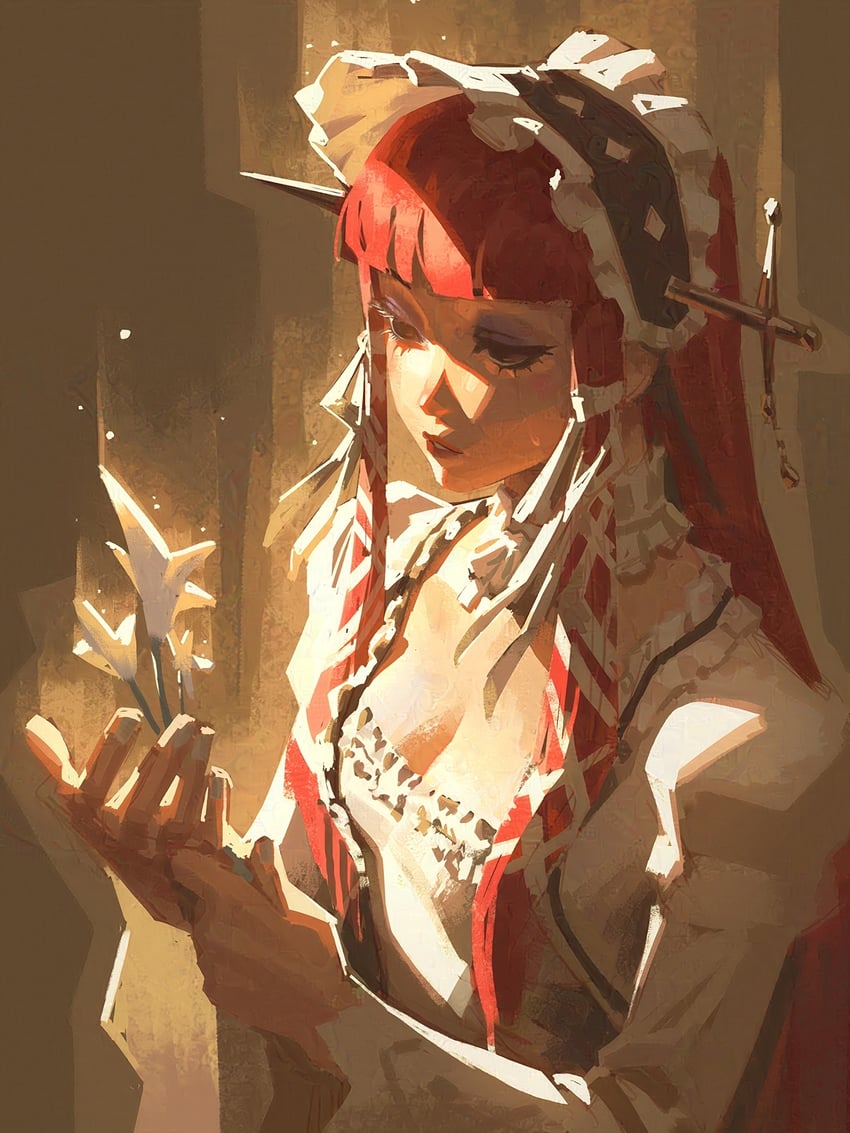 yoshino chidori (persona and 1 more) drawn by jeremy_anninos