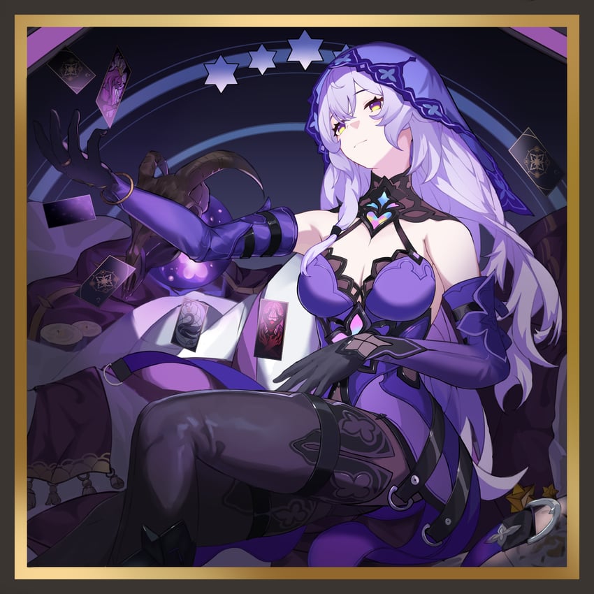 black swan (honkai and 1 more) drawn by xindongfang_chaocai_dashi