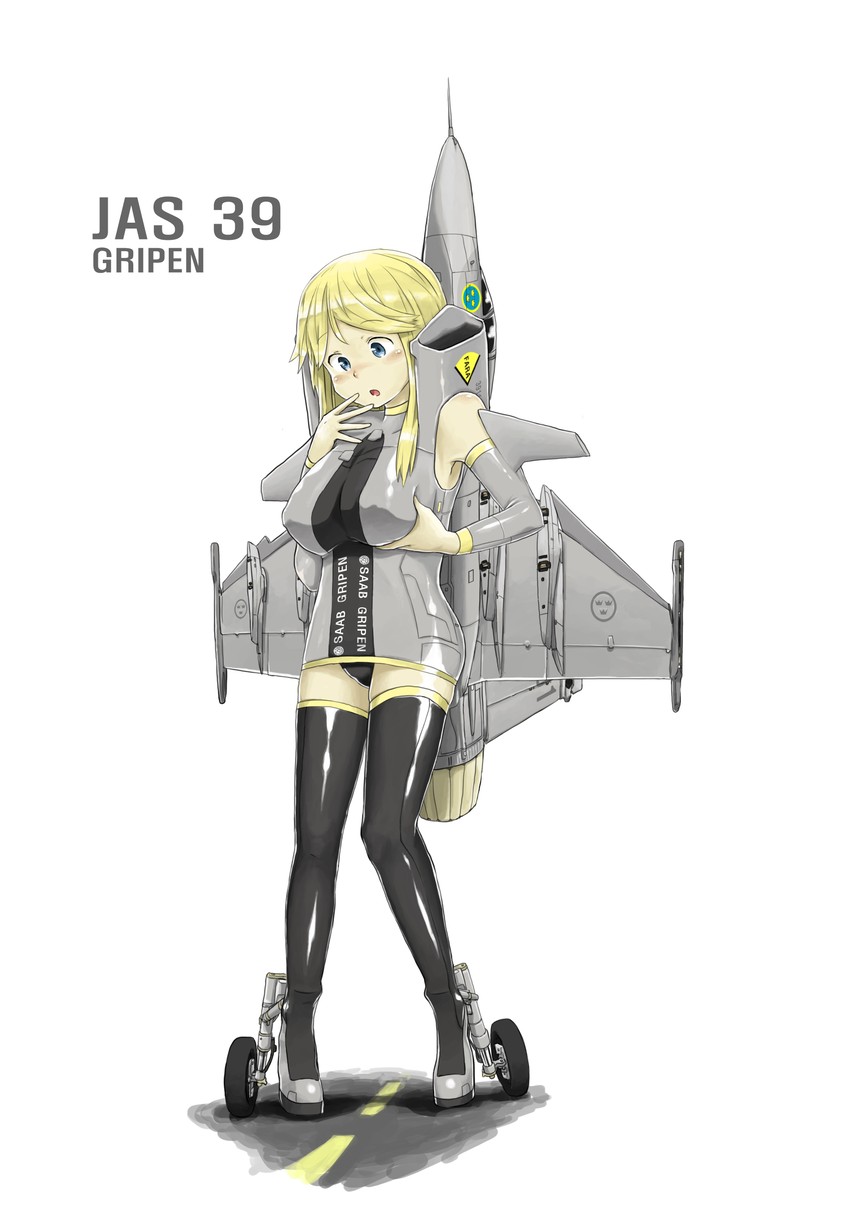 jas-39 (original and 2 more) drawn by anyan_(jooho)