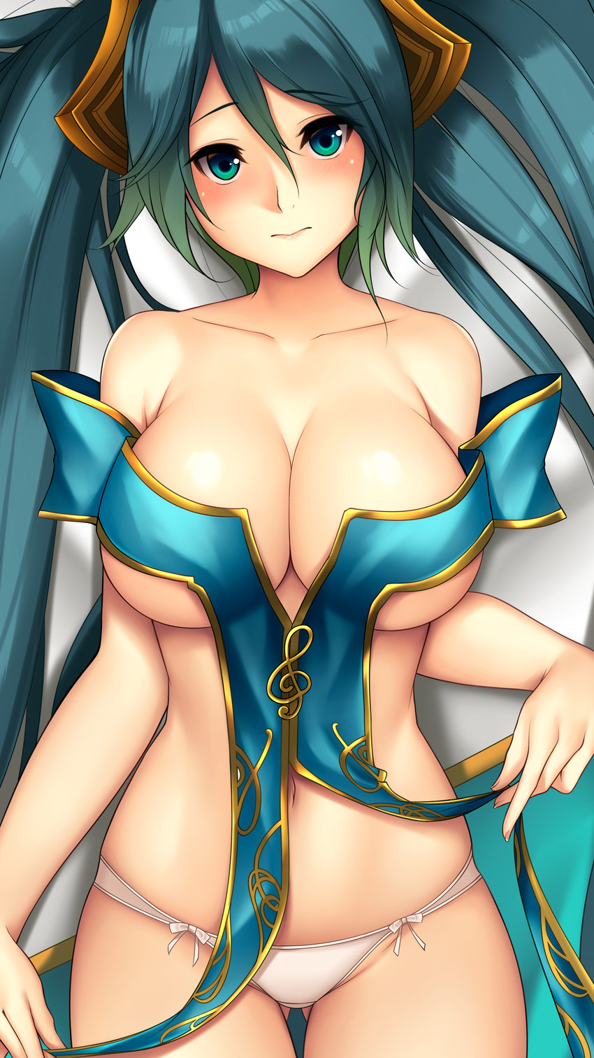 sona (league of legends) drawn by tony_guisado