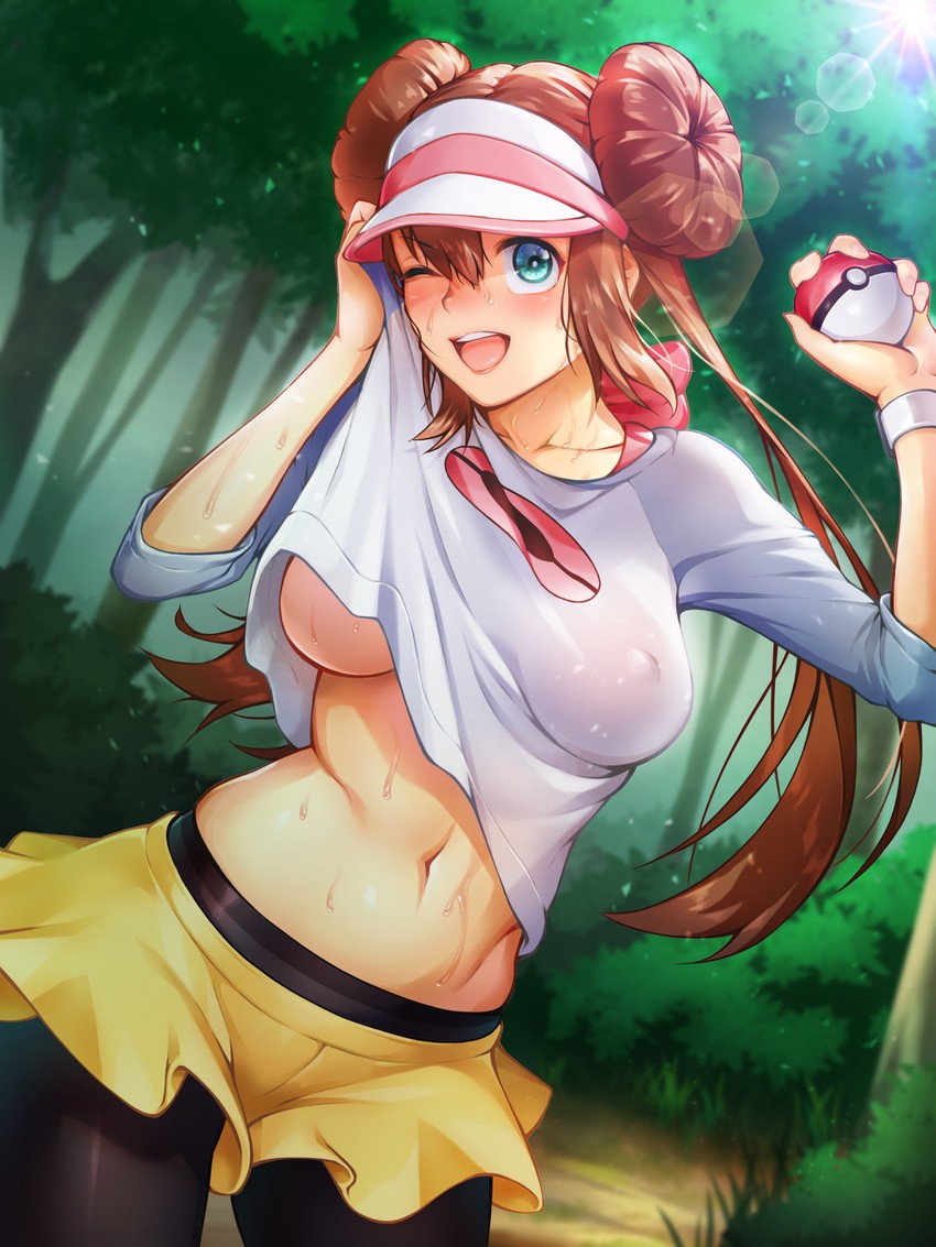rosa (pokemon and 1 more) drawn by radjeong