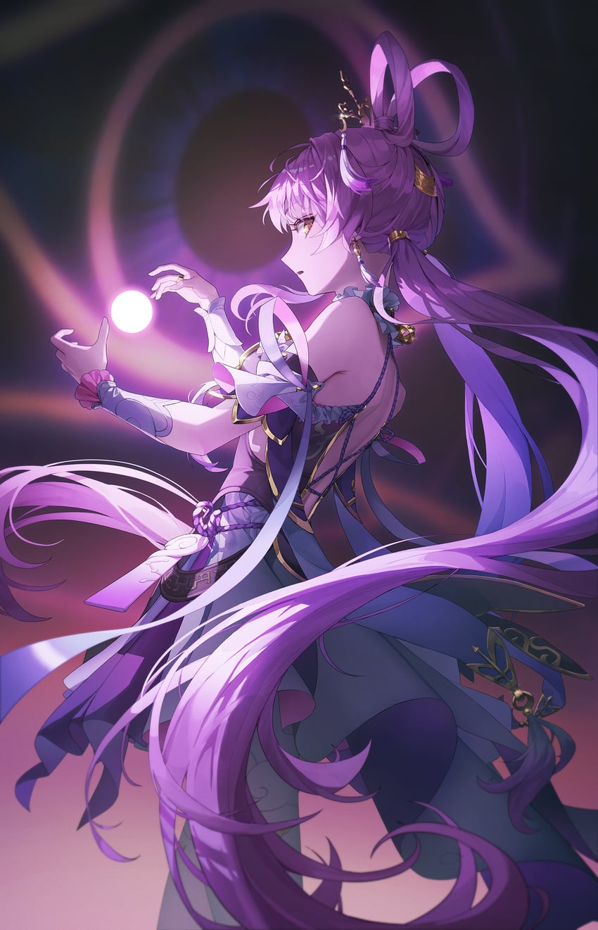 fu xuan (honkai and 1 more) drawn by yanjem