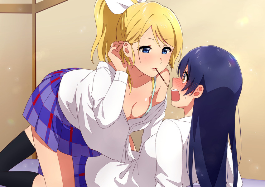 sonoda umi and ayase eli (love live! and 1 more) drawn by nanatsu_no_umi
