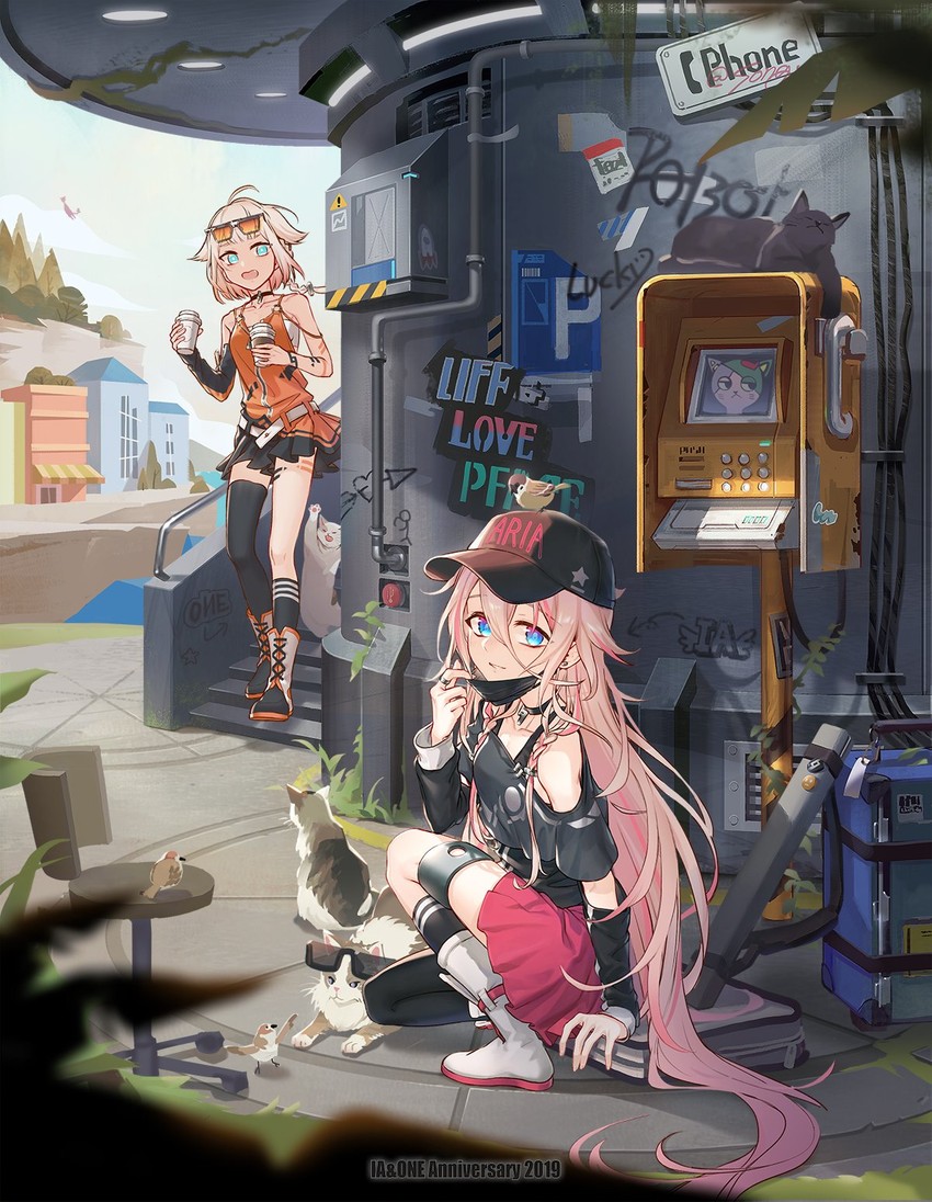 ia and one (vocaloid and 1 more) drawn by tag_(tf18080512)