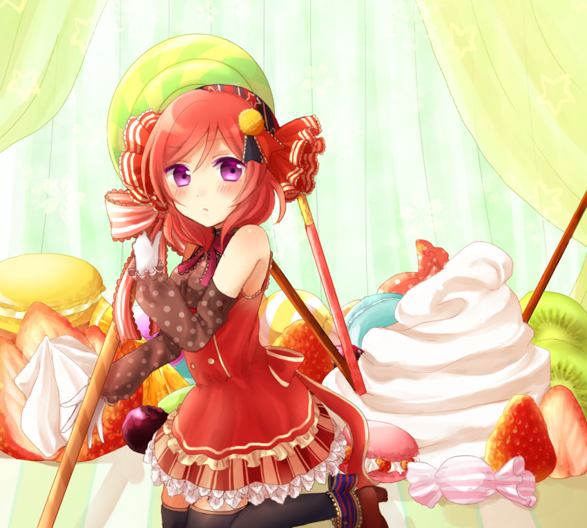 nishikino maki (love live! and 2 more) drawn by sakura_(sakuraisyuri)