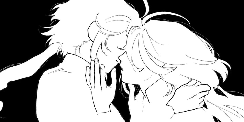 suletta mercury and miorine rembran (gundam and 1 more) drawn by gksrnrdmlaksu