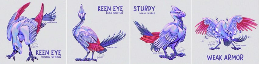 skarmory (pokemon) drawn by shadeofshinon