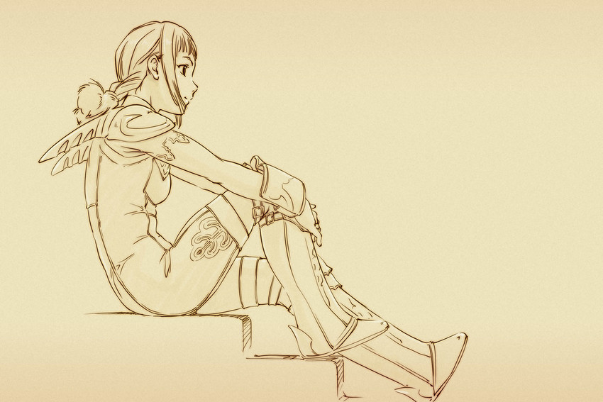 penelo (final fantasy and 1 more) drawn by saburou_(minami_makoto)