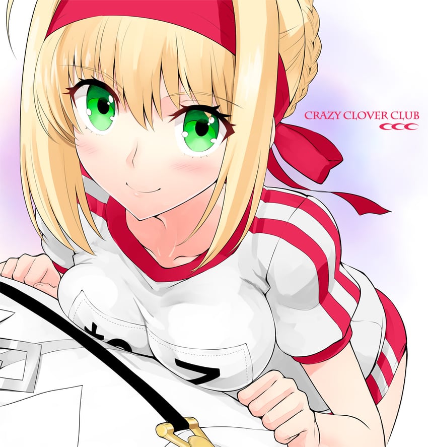 fujimaru ritsuka and nero claudius (fate and 1 more) drawn by shirotsumekusa