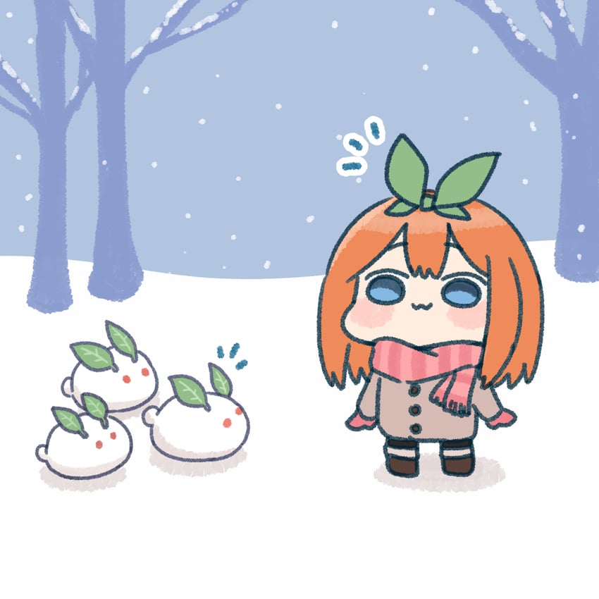 nakano yotsuba (go-toubun no hanayome) drawn by akino_ell
