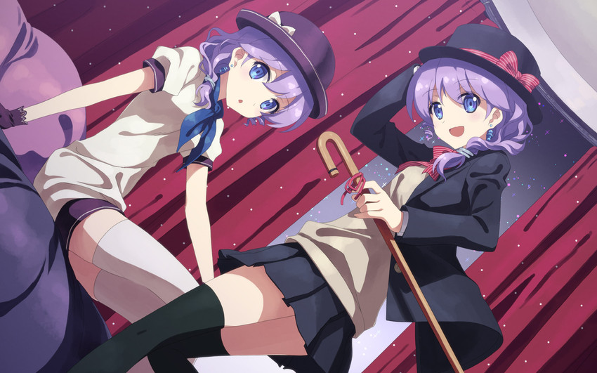 nina klatt and sehra klatt (djmax and 2 more) drawn by yuuki_tatsuya