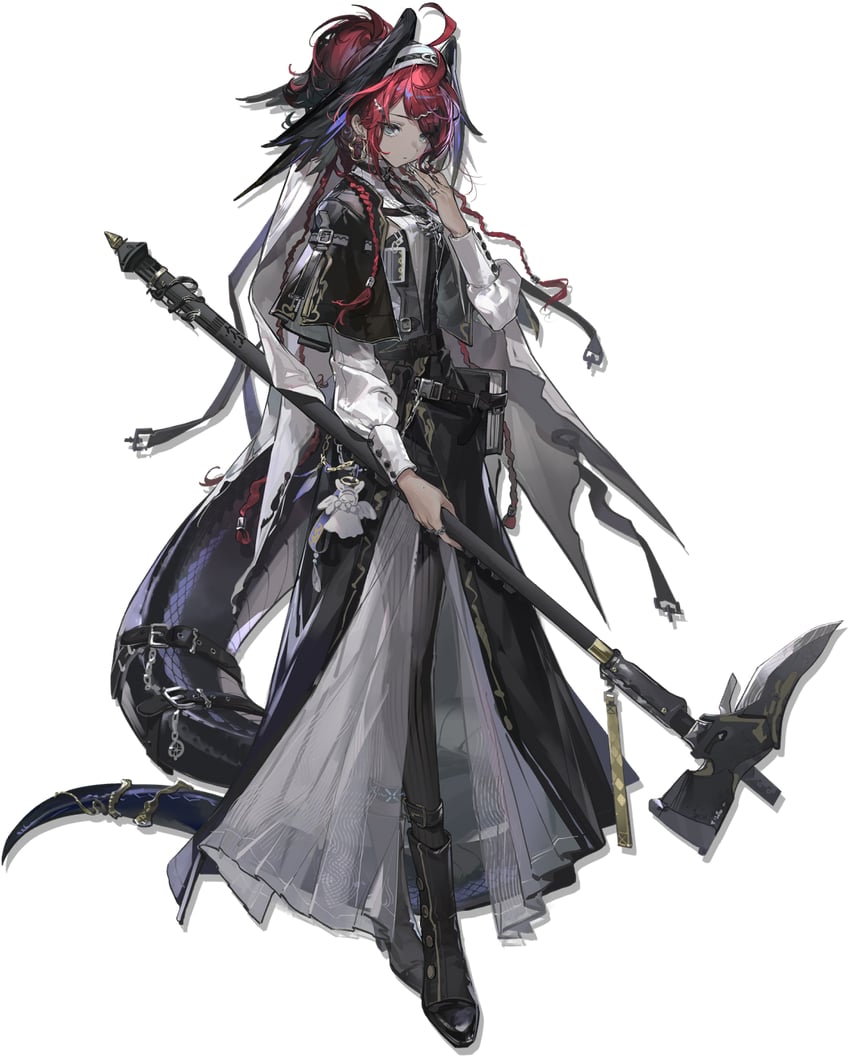 gracebearer (arknights) drawn by shui_di_yu_bu_lei_shao