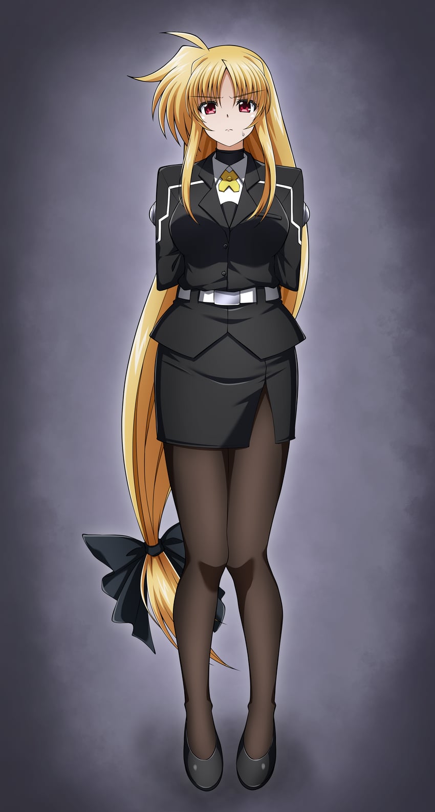 fate testarossa (lyrical nanoha and 1 more) drawn by oshimaru026