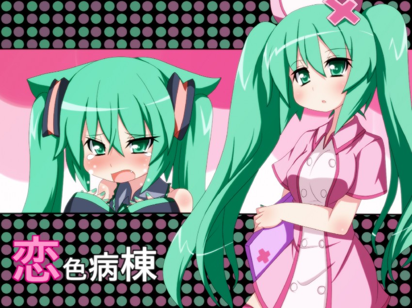 hatsune miku (vocaloid and 1 more) drawn by oborotsuki_kakeru