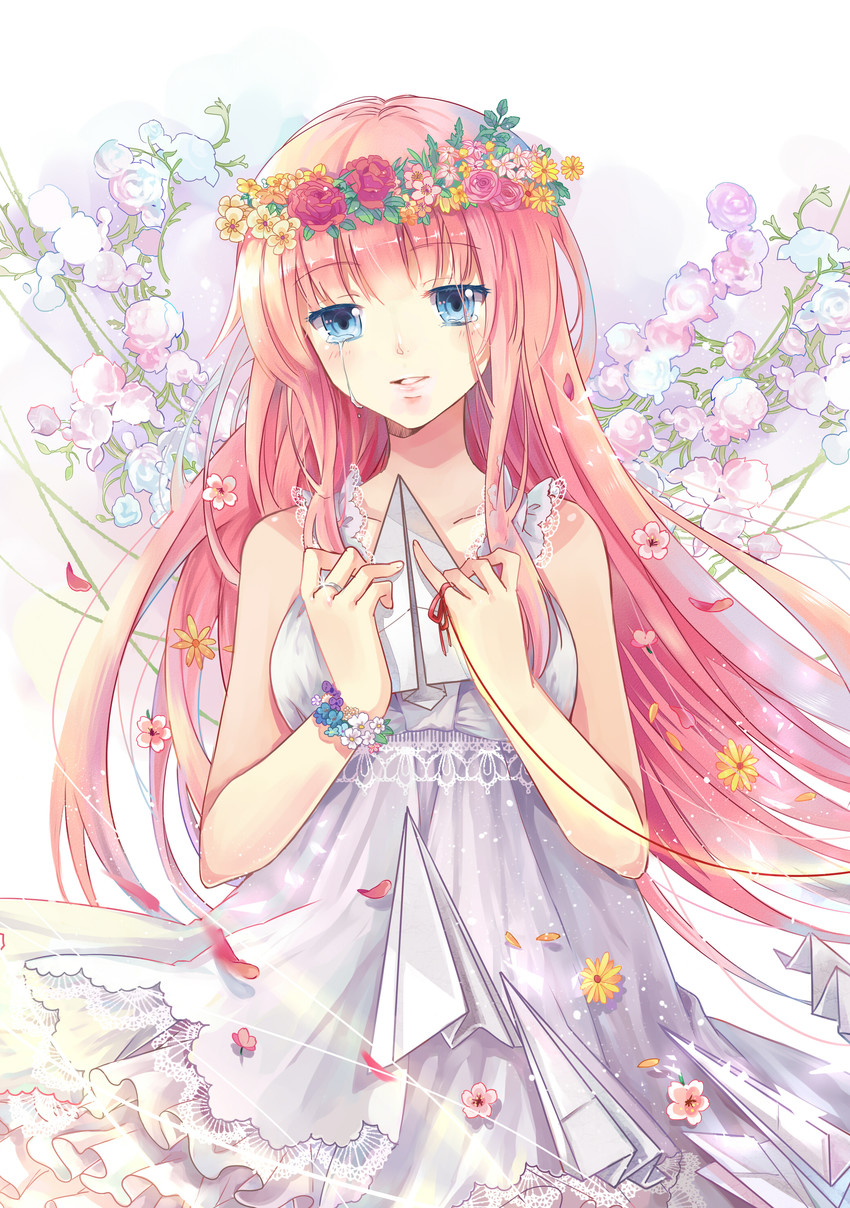 megurine luka (vocaloid and 1 more) drawn by ekita_kuro