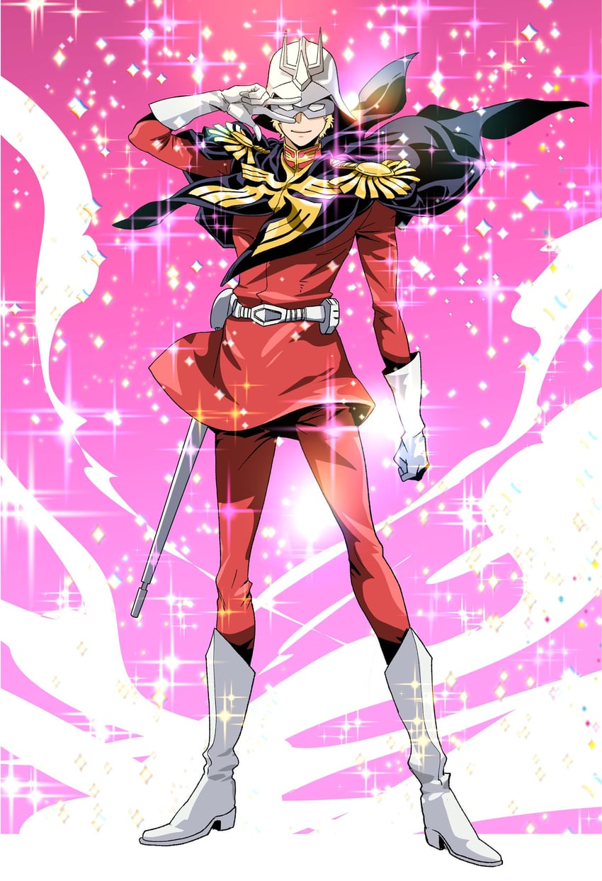 char aznable (gundam and 2 more) drawn by nyan_co3