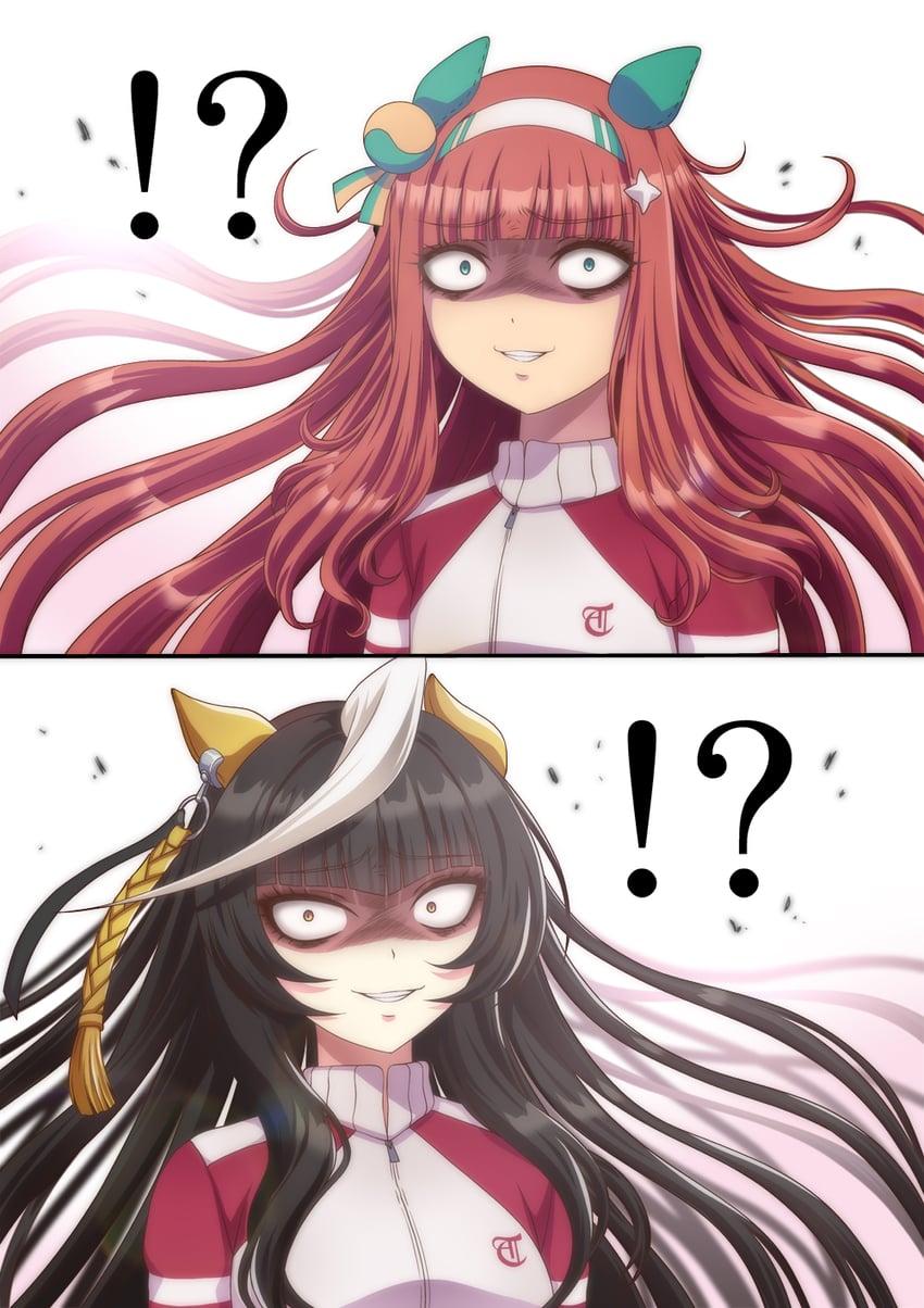 silence suzuka and calstone light o (umamusume and 1 more) drawn by kaname_aomame