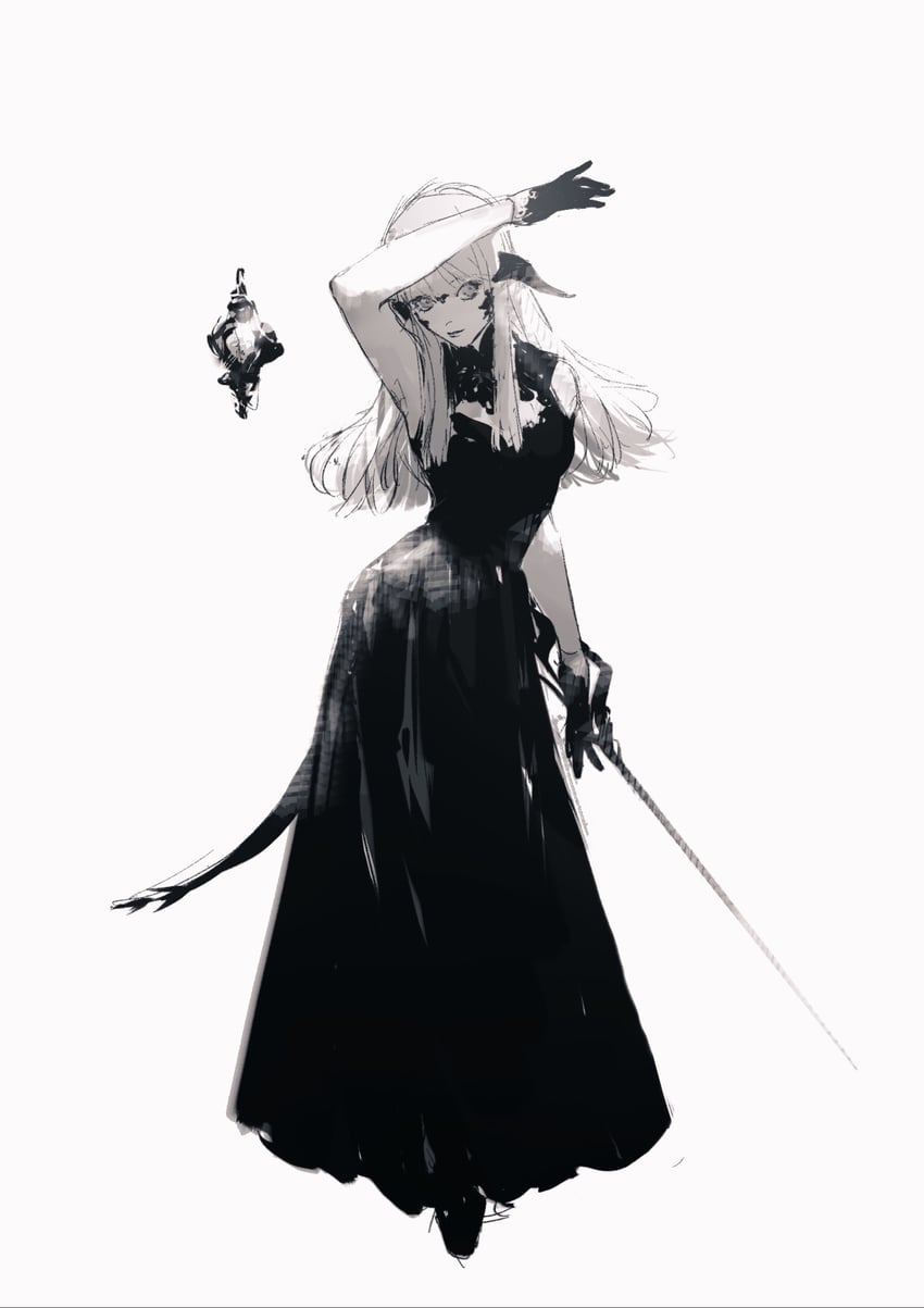 warrior of light (final fantasy and 1 more) drawn by 7ryryry