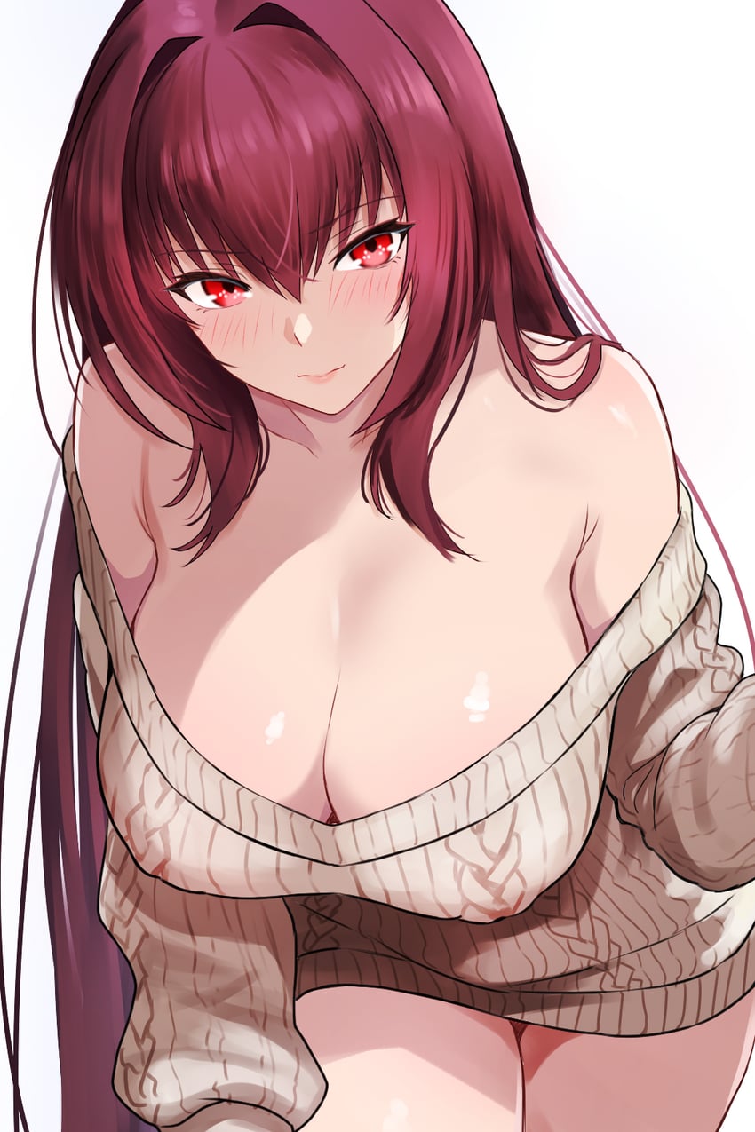 scathach (fate and 1 more) drawn by bamboo_tac