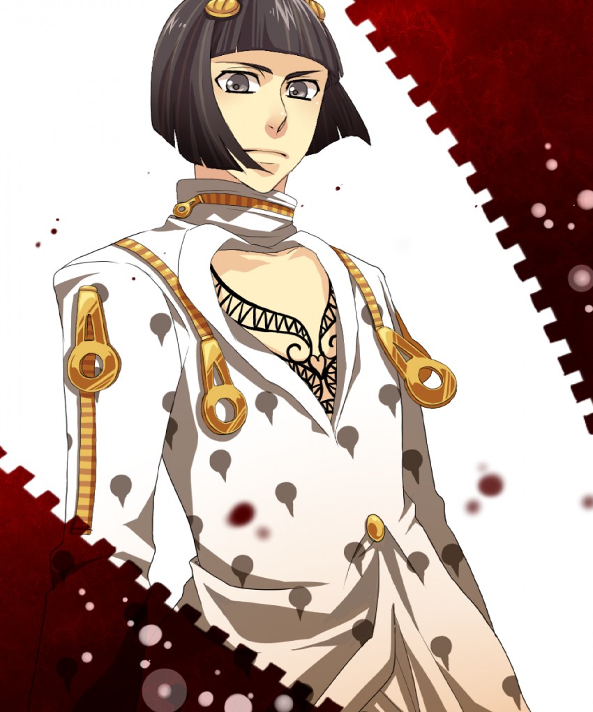 bruno bucciarati (jojo no kimyou na bouken and 1 more) drawn by hanaichi_(hana13)