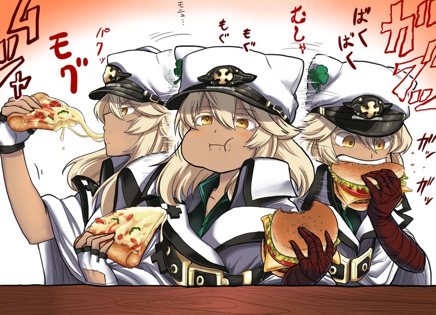 ramlethal valentine (guilty gear and 1 more) drawn by choujiroo