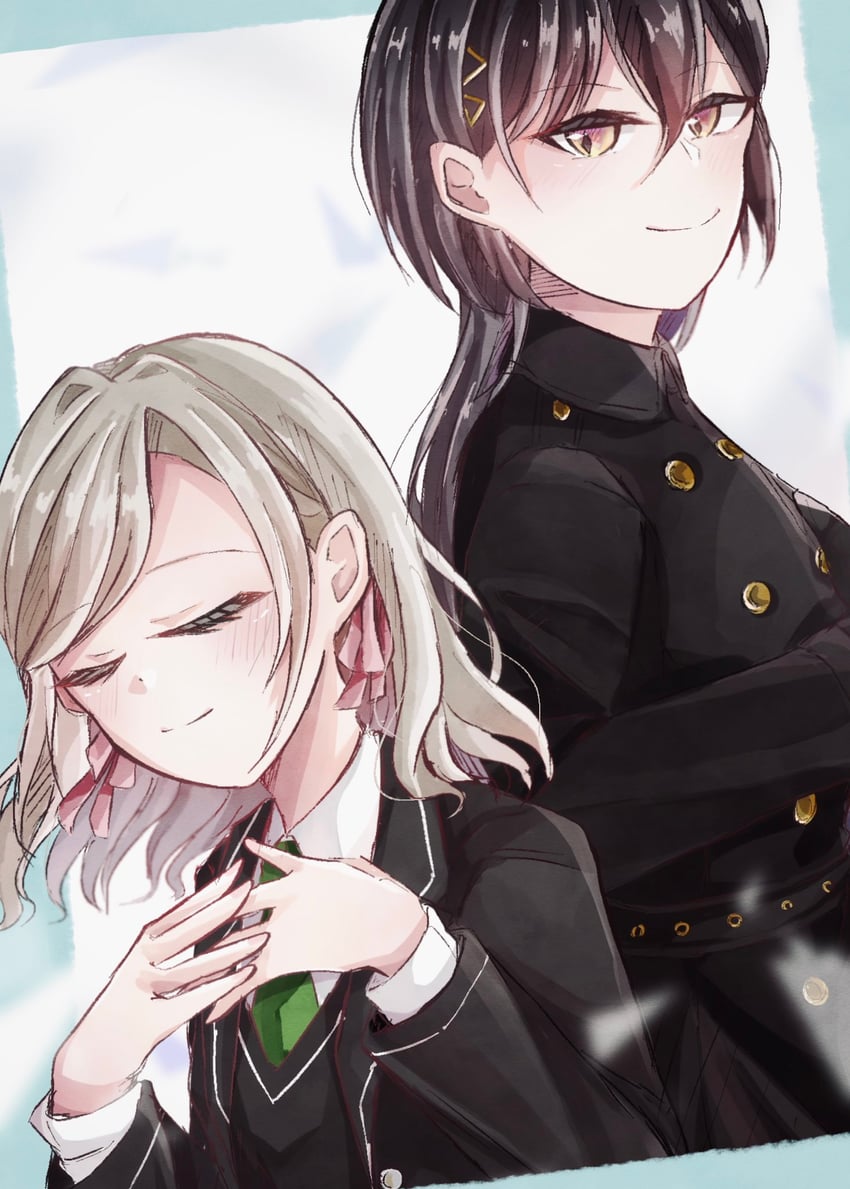 ceras yanagida lilienfeld and katsuragi izumi (love live! and 1 more) drawn by tumugi06hana