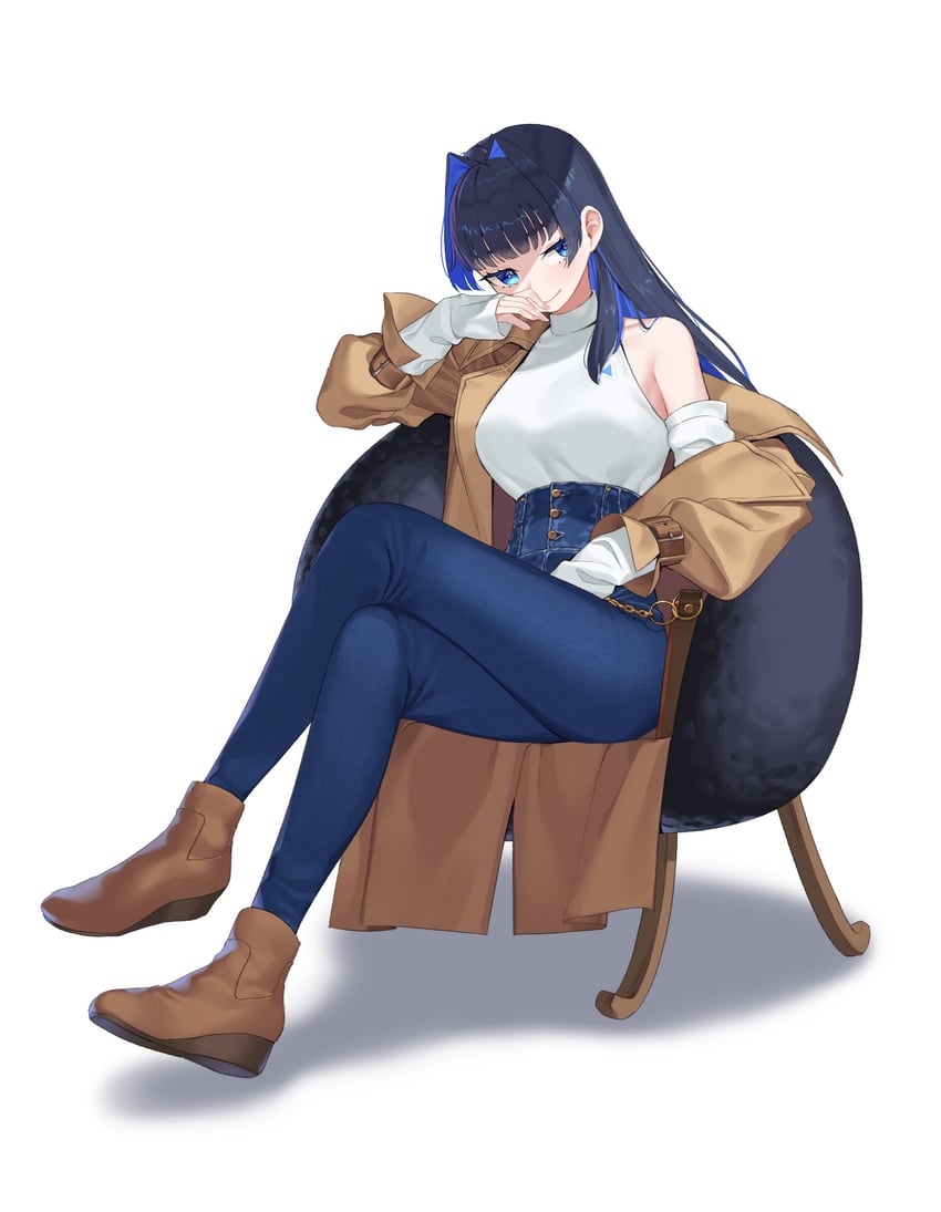 ouro kronii (hololive and 1 more) drawn by kam-ja