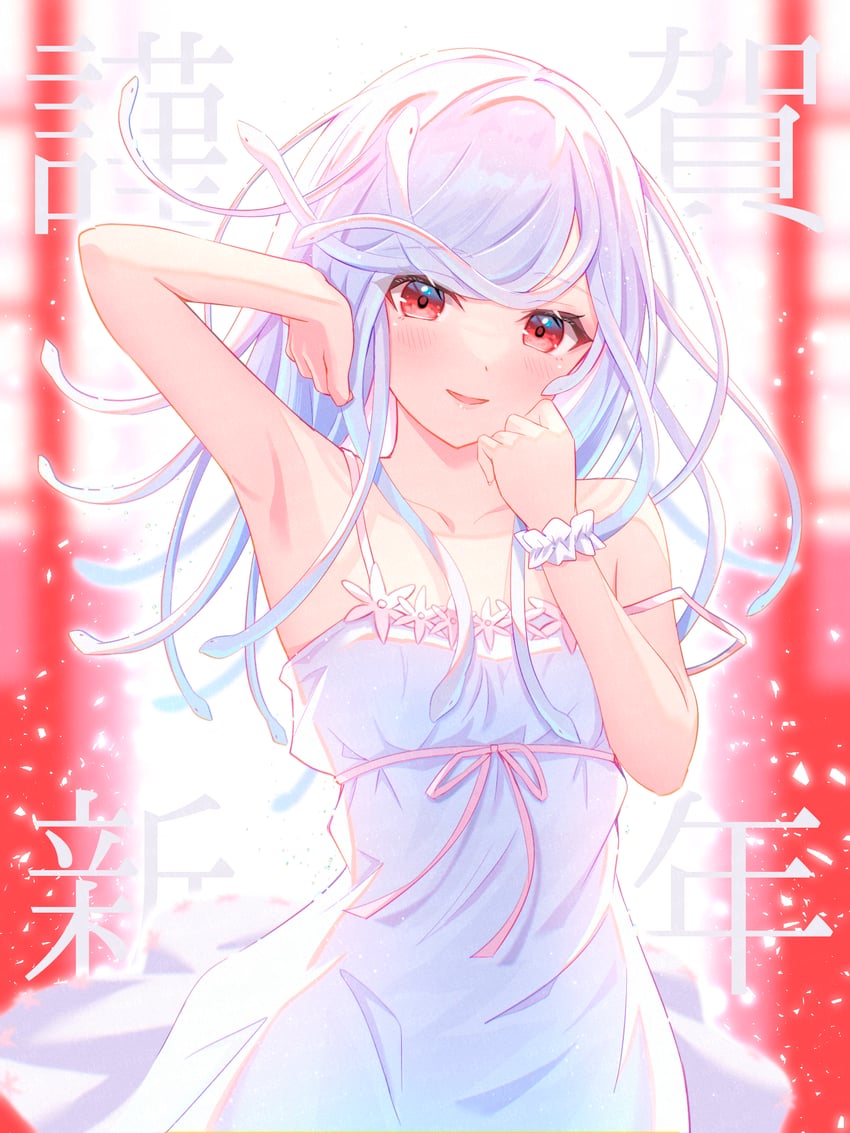 sengoku nadeko and god nadeko (monogatari) drawn by toki_(toki_ship8)