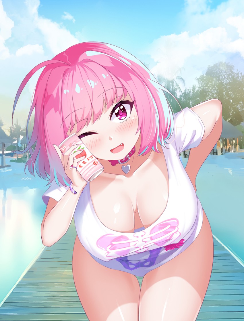 yumemi riamu (idolmaster and 1 more) drawn by yuruto