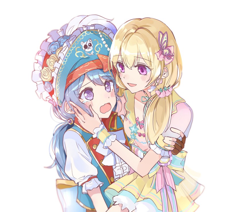 matsubara kanon, shirasagi chisato, and michelle (bang dream!) drawn by kyudoli