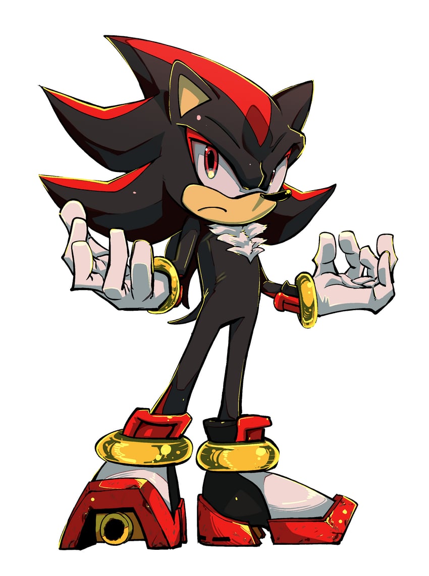shadow the hedgehog (sonic and 1 more) drawn by pungter